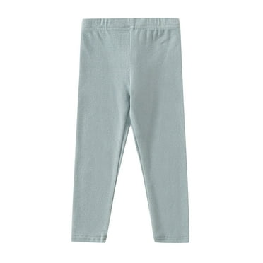 kamemir Girls' Warm Fleece Pull On Pants(Blue,5-6 Years)