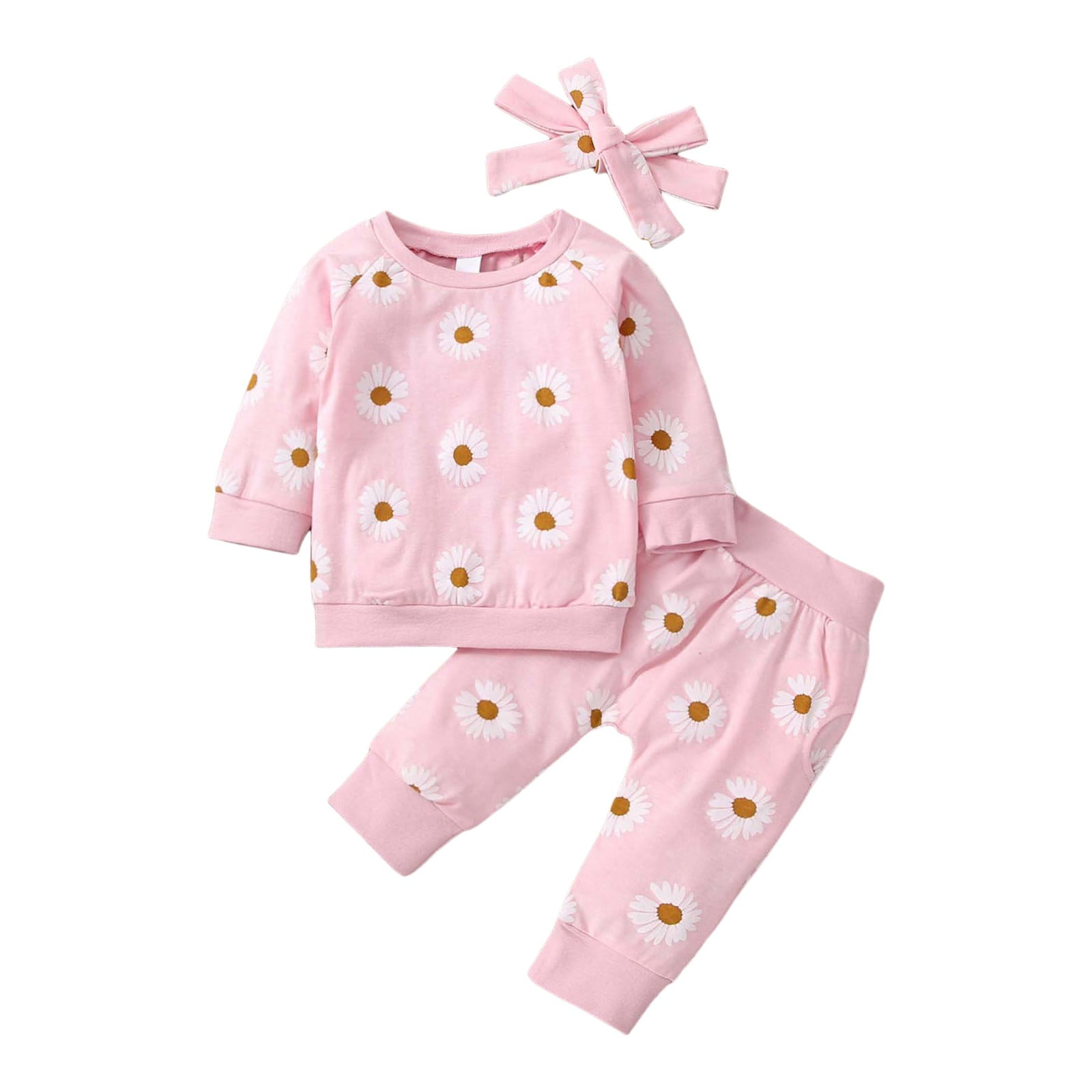 kamemir Baby Girl Clothes Set Sweatshirts Tops Pants Toddler Girl