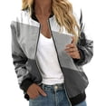thumbnail image 1 of kamemir Jacket for Women Women Shrug Chiffon Cardigans Open Front Long Sleeve Bolero for Evening Dressy(Grey,XL), 1 of 5