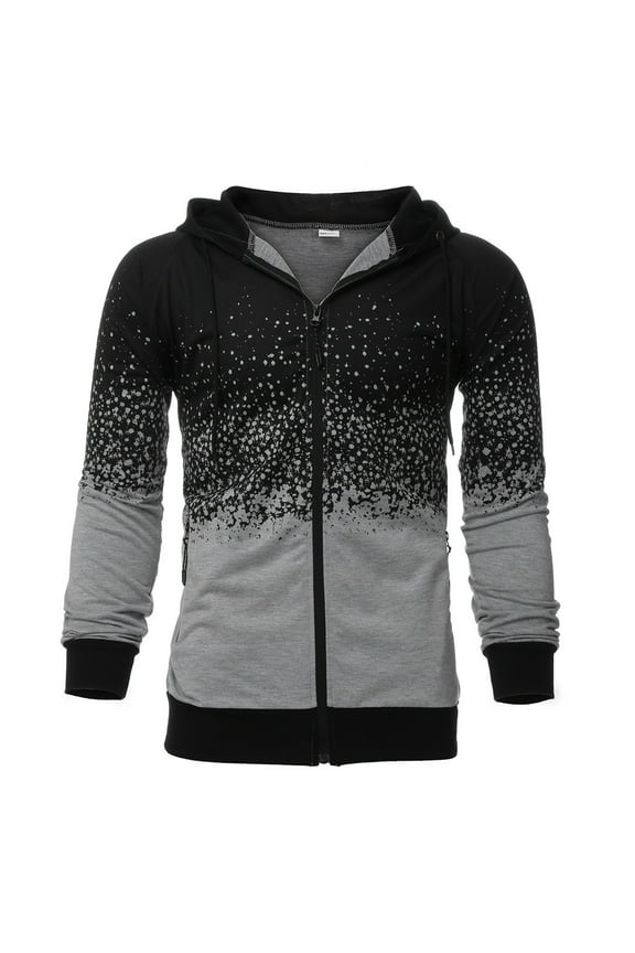 Jackets for Men Leather Biker Jacket - Quilted Racer Zip Up Jackets Men Moto Jacket Men for Bikers(Grey,XXL)