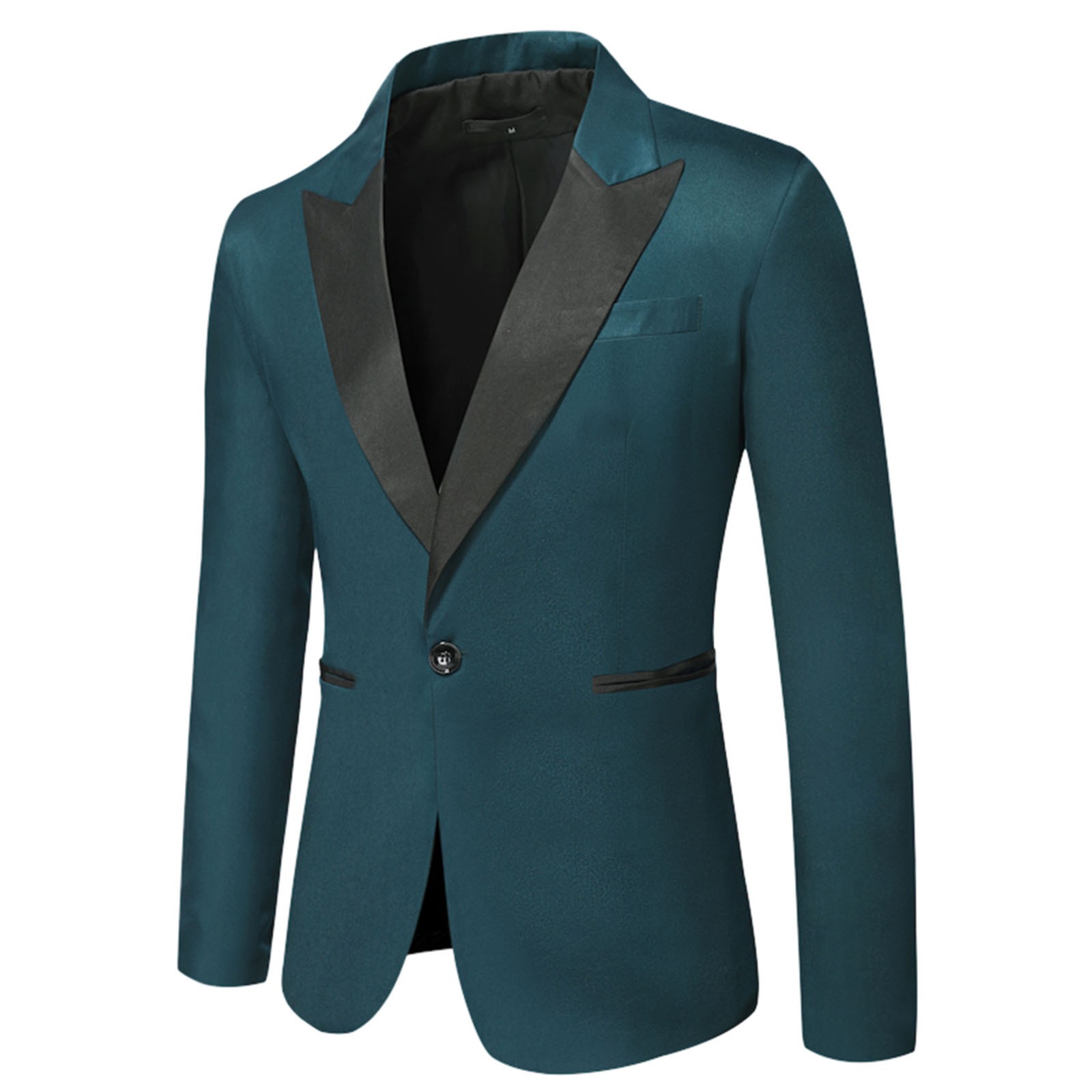 kamemir Jackets for Men Mens Floral Suit Jacket Slim Fit Stylish Blazer Dinner Party Prom Wedding Tuxedo Jacket Green XXL Walmart