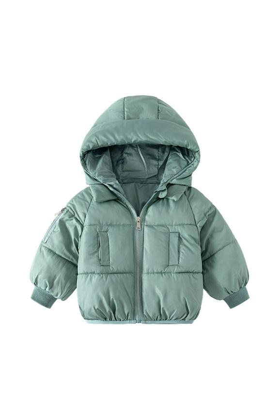 Kids Jackets Waterproof Hooded Rain Jacket Kids Outdoor Windbreaker Lightweight Raincoats for Kids Wind Resistant(Green,5-6 Years)