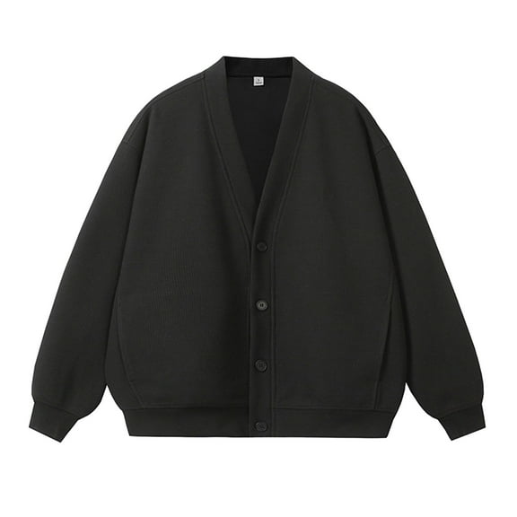 kamemir Light Jacket Men Men's Slim Fit Lightweight Sportswear Jacket Casual Bomber Jacket(Black,XXL)