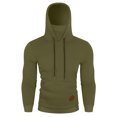 thumbnail image 1 of kamemir Men Hoodies Mens 2025 Casual Cotton Hooded Collar Drawstring Hoodies Pullover Sweatshirts Casual Long Sleeve Shirts(Green,3XL), 1 of 5