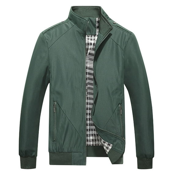 kamemir Men Lightweight Jacket Mens Corduroy Jacket Casual Lightweight Sport Coat Cotton Vintage Shirt Jacket(AG,M)