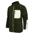 thumbnail image 1 of kamemir Men Windbreaker Jacket Lightweight Women Men Windproof Jacket Plus Size Lightweight Sun Protection Hooded Full Zip Windbreaker Outdoor Riding Sports Coat(Green,L), 1 of 4