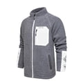 thumbnail image 1 of kamemir Men Windbreaker Men's Zip-Front Golf Jacket (Regular & Big-Tall Sizes(Grey,XL), 1 of 6
