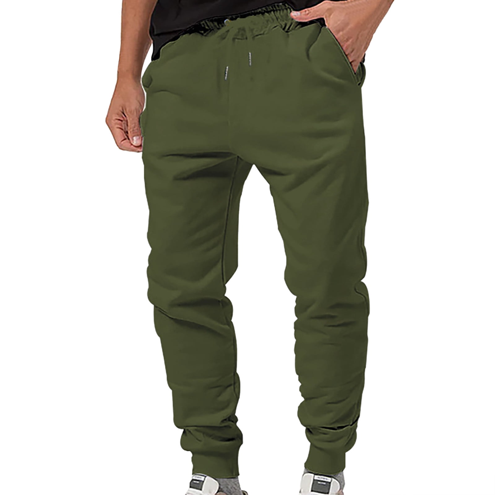 kamemir Men's Sweatpants with Zipper Pockets Athletic Pants Traning
