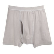 kamemir Men's Underwear Briefs Men's Boxer Briefs(Silver,XXL)