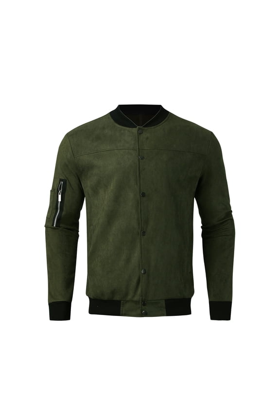 Mens Jackets Casual Men's Lightweight Bomber Jackets Light Track Jackets Casual Summer Windbreaker Outdoor Golf Fashion Coat for Men(AG,XL)