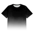 thumbnail image 1 of kamemir Mens T-Shirts Men's Muscle T-Shirt Pleated Raglan Sleeve Bodybuilding Gym Tee Short Sleeve(Black,5XL), 1 of 5