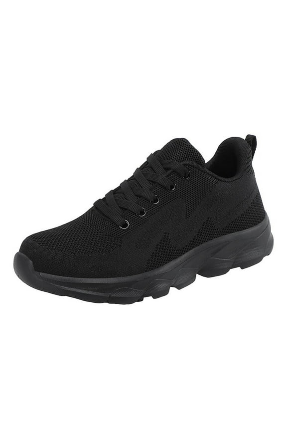 Non Slip Work Shoes Women Womens Fashion Casual Shoes for Women,Lightweight Breathable Sneakers Black,8
