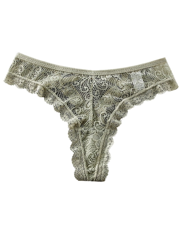 Panties Junior’s Micro Thong Underwear (Green,S)