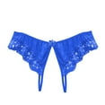thumbnail image 1 of kamemir Panties Women's Seamless Thong Underwear (Blue,One Size), 1 of 3