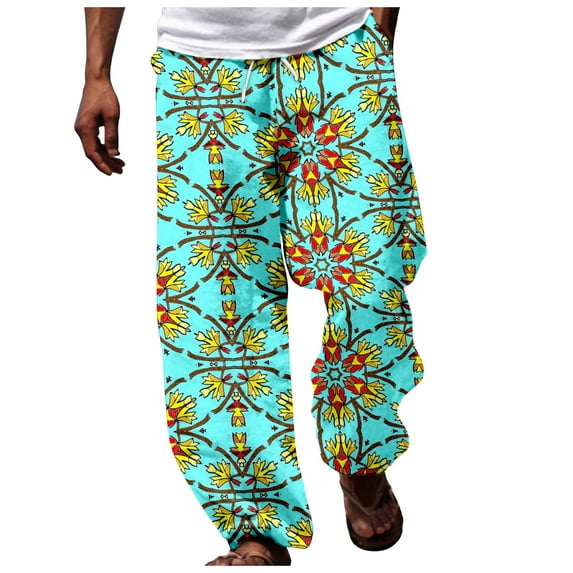 kamemir Pants for Men Mens Hiking Casual Pants Quick Dry Off Fishing Travel Safari Casual Pants (Mint Green,3XL)