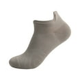 thumbnail image 1 of kamemir Ruffle Socks Woman Women's Cushioned Ankle Socks, Absolute Active Ankle Socks For Women, Seamless Toe(Grey,One Size), 1 of 3