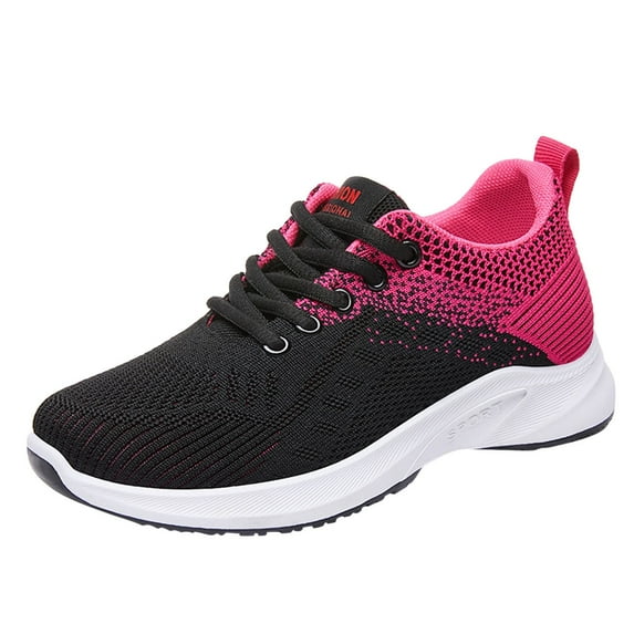 kamemir Running Sneakers Women Women's on Fashion Sneaker(Black,6.5)