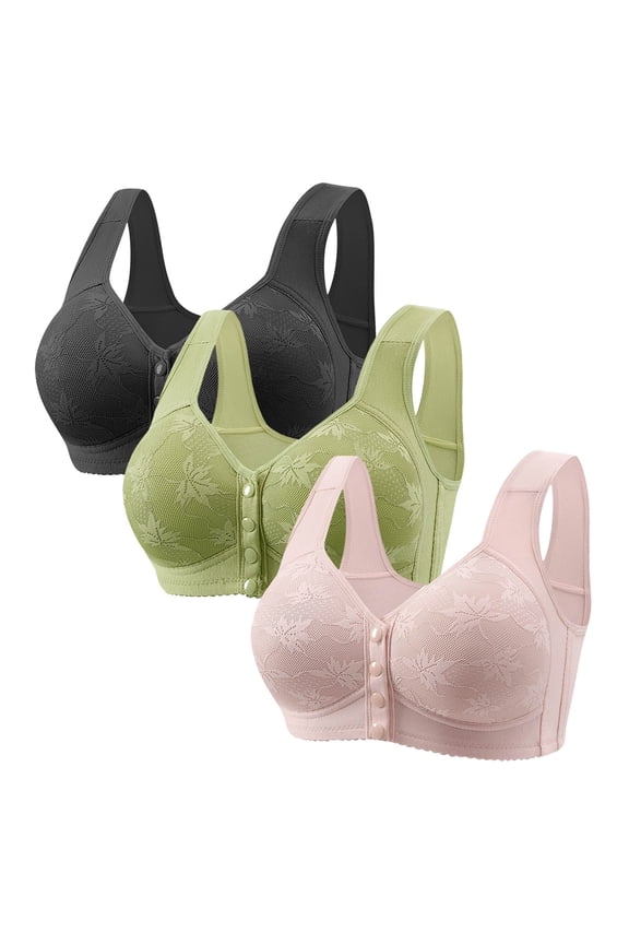 Bra Womens Wireless Seamless Bras Deep V No Underwire Push Up Bras Supportive Full Coverage Bralettes Plunge T Shirt Bra BK5,38