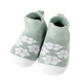 thumbnail image 1 of kamemir Shoes for Kids Kids Sneakers for Girls Boys Tennis Shoes Sneakers Outdoor Non Slip Toddler Kids Baby Girls Lace Up Soft Shoes Sneakers(Green,6-12 Months), 1 of 6