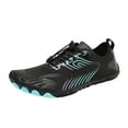 thumbnail image 1 of kamemir Shoes Men Active Shoes Non-Slip Hike Footwear, Barefoot Shoes Wide Toe Box Women Trail Running Shoes(Black,12), 1 of 6