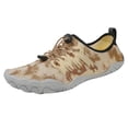 thumbnail image 1 of kamemir Shoes Women Women's Slip On Walking Shoes Lightweight Casual Running Sneakers(Brown,7.5), 1 of 6