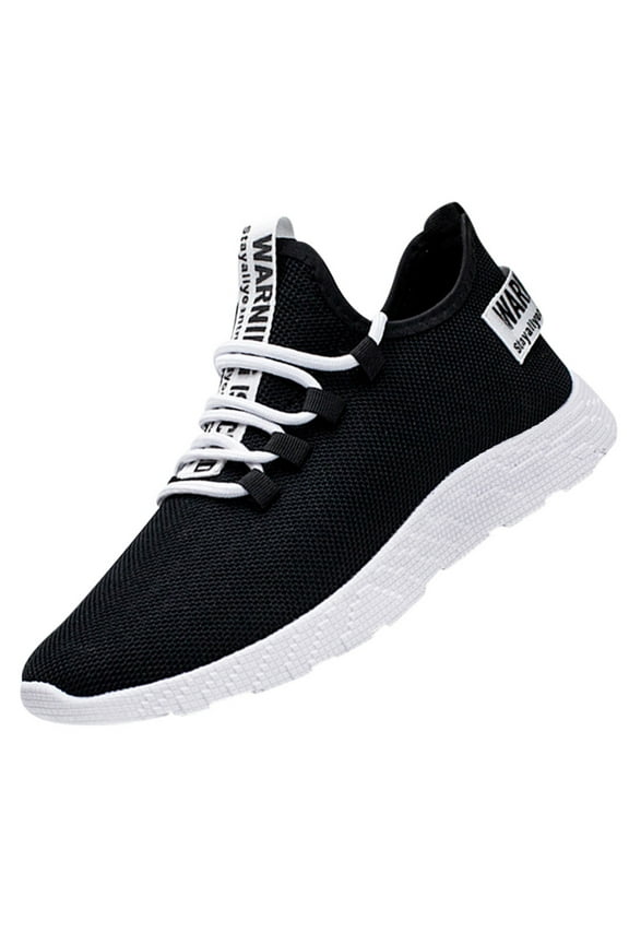 Shoes for Men Men's Walking Shoe (Black,7)