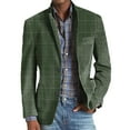 thumbnail image 2 of Men's 3 Piece Slim Fit Suit Set - One Button Tuxedo With Shawl Lapel Blazer, Vest & Pants 2 of 9