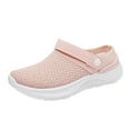 thumbnail image 1 of kamemir Tenis Para Mujeres Women's Walking Shoes Slip on Breathable Sneakers(V-Pink,8.5), 1 of 6