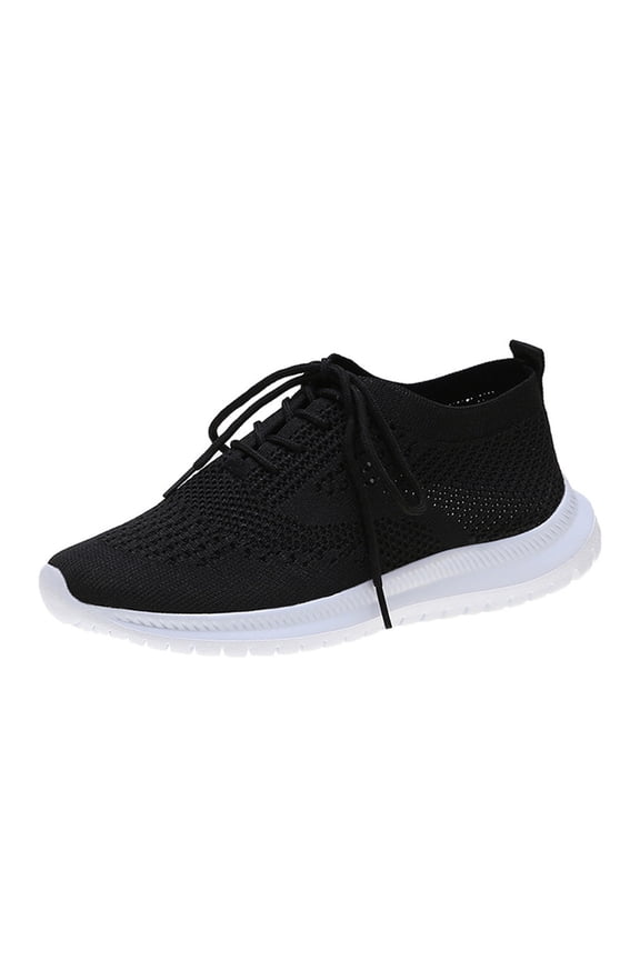 Sneakers for Women Wide Width Women's Shoes Walking Lightweight Tennis Fashion Sneakers Sports Workout Gym Shoes for Running(Black,8)