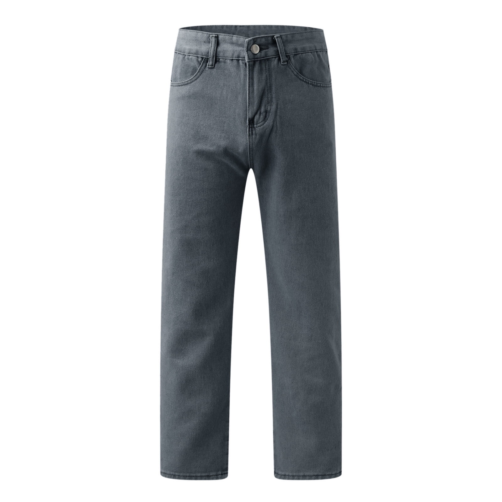 Victorious Men's Essential Baggy Raw Denim Jeans DL998
