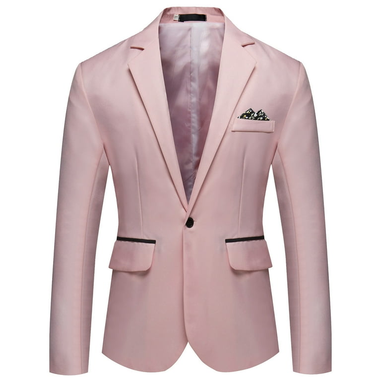 Pink floral blazer mens deals