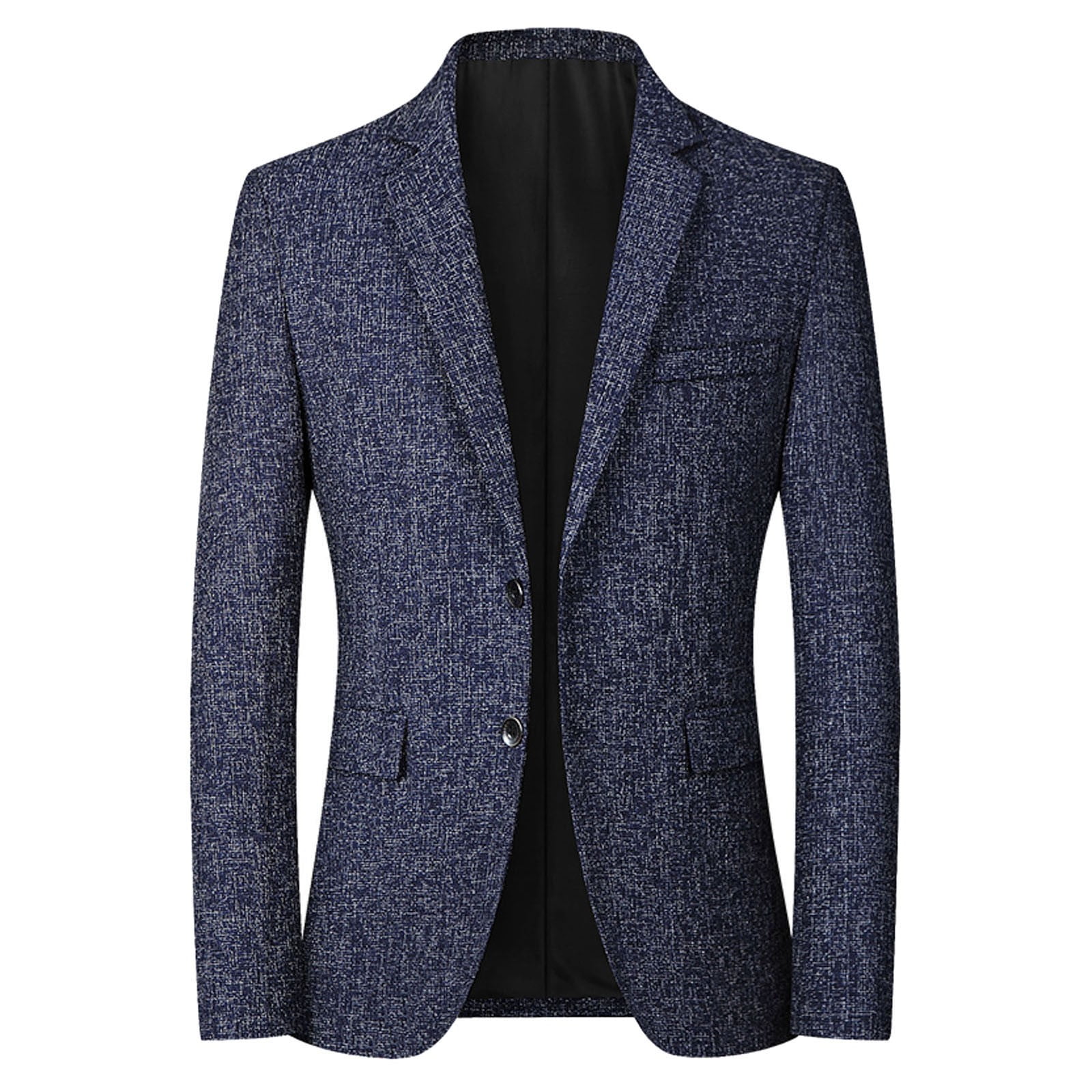 Mens Stylish Slim Fit NonIron Casual Suit Jacket