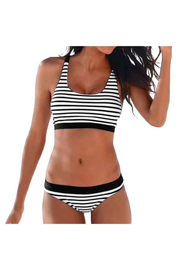 Swim Suits for Women 2025 Women's Tankini Swimsuit 2 Piece Tummy Control Bathing Suit Ruched Tankini Tops with Swim Skirt Swimwear(Black,XXL)