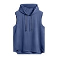 thumbnail image 1 of kamemir Tank Tops for Men Men's Modern Tank Top(Blue,3XL), 1 of 4