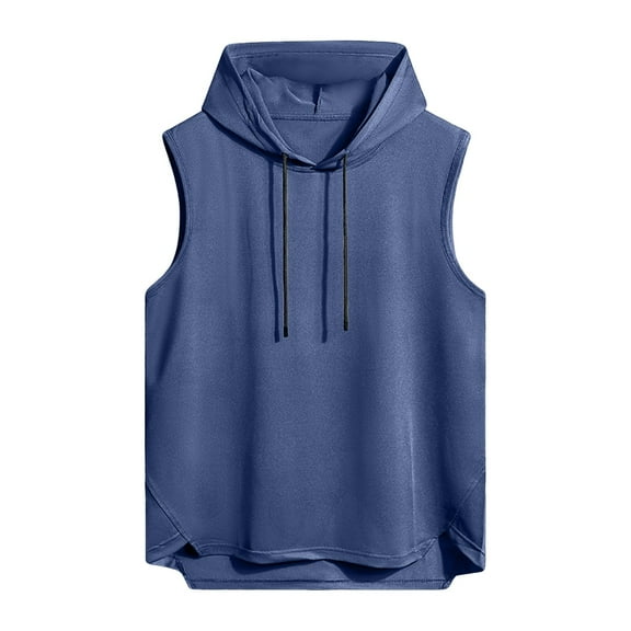 kamemir Tank Tops for Men Men's Modern Tank Top(Blue,3XL)