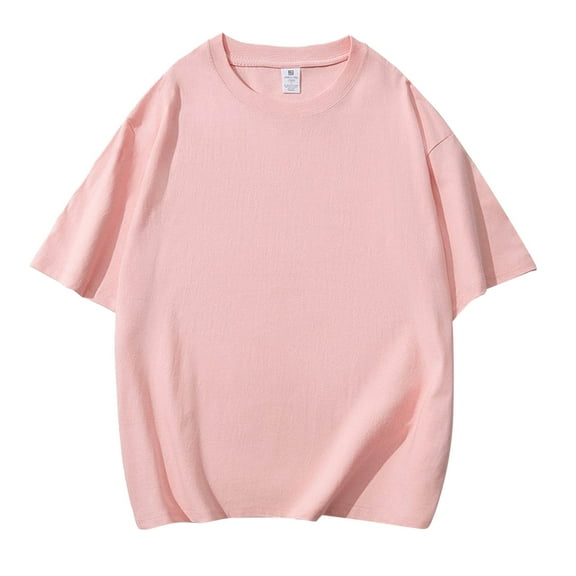 kamemir Tshirt Men’s Active Athletic Performance Crew Neck T Shirts(Pink,M)