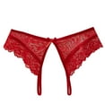 thumbnail image 1 of kamemir Underwear Sexy Lace Thongs for Women Thong Underwear Women Lace T-back Panties Women Underwear Cotton Thongs Cheeky (B,One Size), 1 of 4