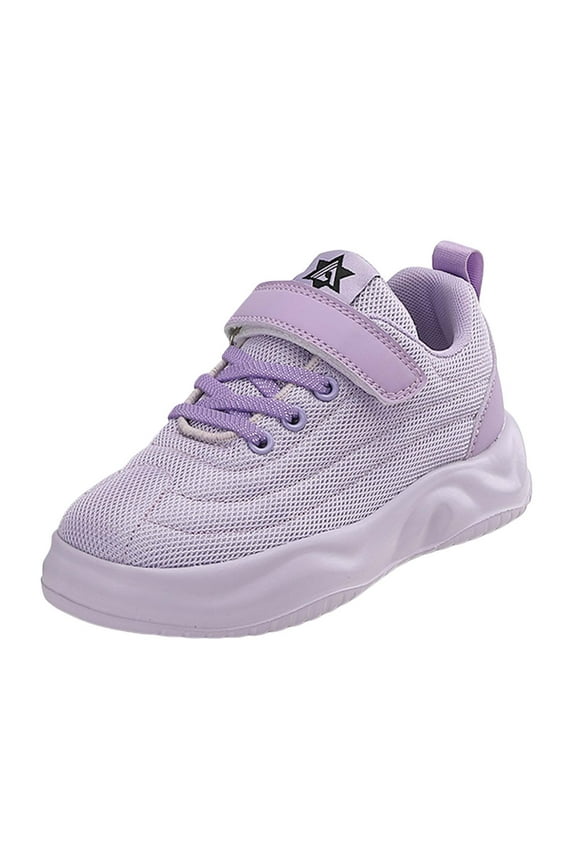 Unisex-Child Waterproof Hiking Shoe(Purple,12)