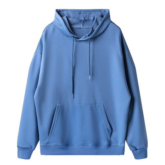 kamemir Unisex Heavy Blend Fleece Hooded Sweatshirt(Dark Blue,XL)