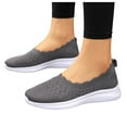 thumbnail image 1 of kamemir Walking Shoes for Women Women's Hands Free Slip Ins Smooth Step (Z-Gray,8), 1 of 6