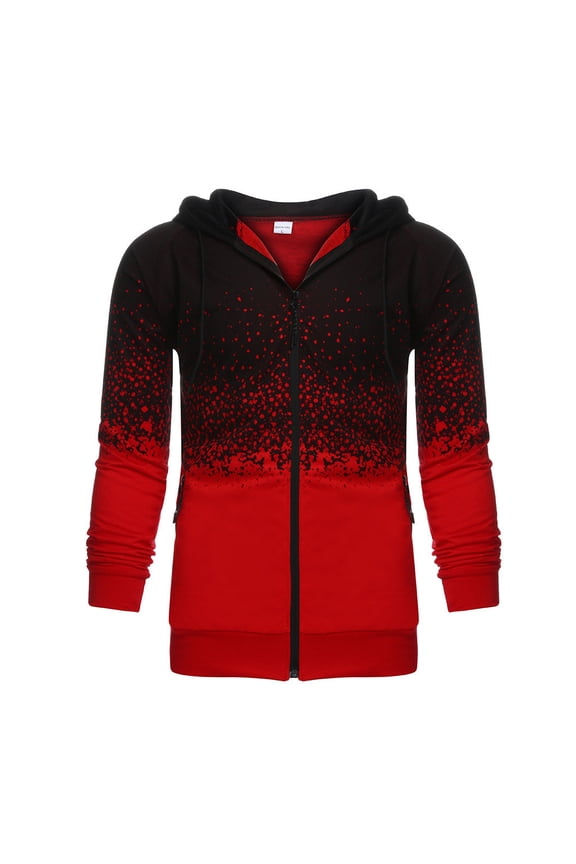 Wind Jacket Men Men's Lightweight Bomber Jackets Light Track Jackets Casual Summer Windbreaker Outdoor Golf Fashion Coat for Men(Red,L)