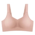 thumbnail image 1 of kamemir Women'S Minimizer Bras Women's One Smooth Posture Boost Back Underwire Bra Pink,3XL, 1 of 4