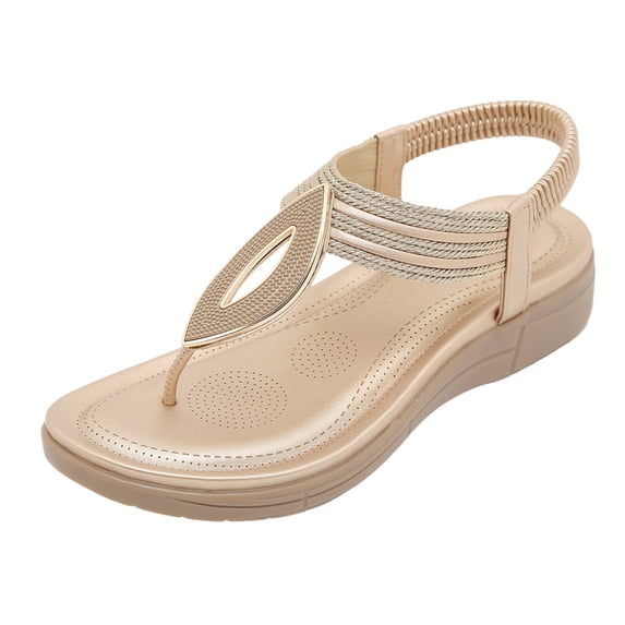 kamemir Women Sandals Women's Nature Sandals(Khaki,8.5)