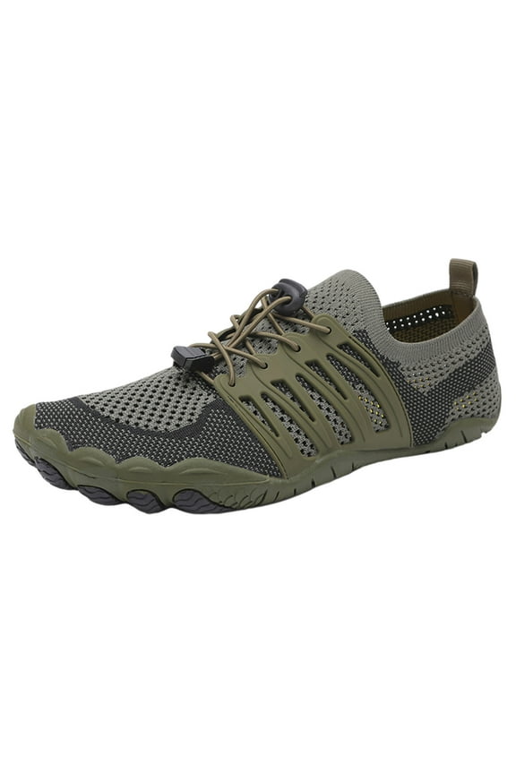 Women's Barefoot & Minimalist Shoe Trail Runner(Green,8.5)