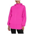 thumbnail image 1 of kamemir Women's Fleece Jacket Full Zip Hooded Thermal Polar Fleece with Pockets Lightweight Soft Winter Coats(Red,XXL), 1 of 4