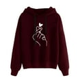 thumbnail image 1 of kamemir Womens Hoodies Womens Oversized Sweatshirts Long Sleeve Crewneck Casual Loose Fitting Pullovers Tops Shirts(,XL), 1 of 3