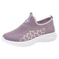 thumbnail image 1 of kamemir Womens Platform Sneakers Women's Slip-On Sneaker(Purple,6.5), 1 of 6