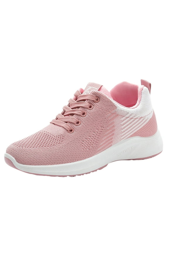 Women Shoes Women's Walking Shoe(Pink,8)
