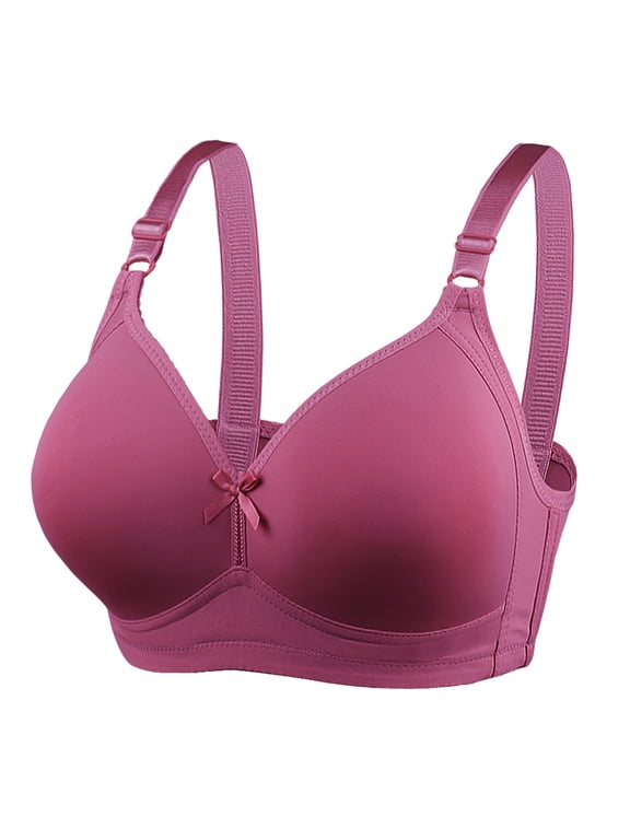 Womens Wireless Bra Women’s Comfort Evolution Wireless Bra(Purple,52)