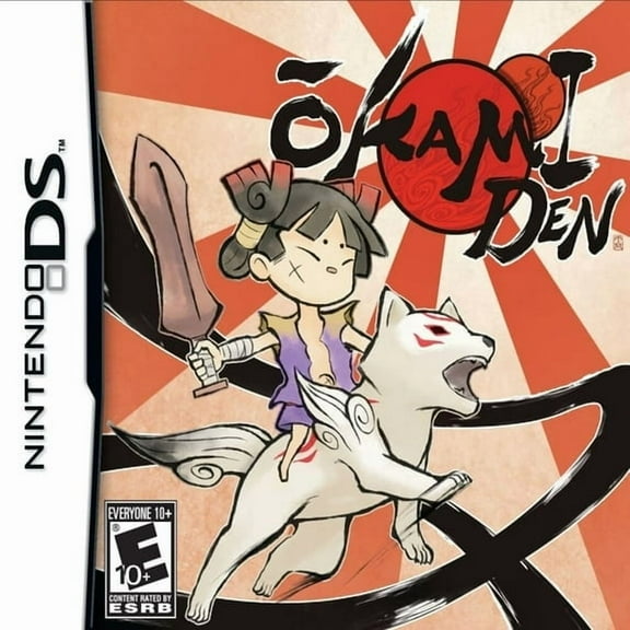 Ōkamiden DS NDS Game,US Version